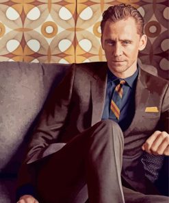 Handsome Tom Hiddleston Diamond Painting