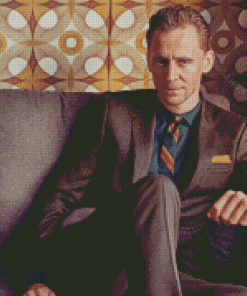 Handsome Tom Hiddleston Diamond Painting