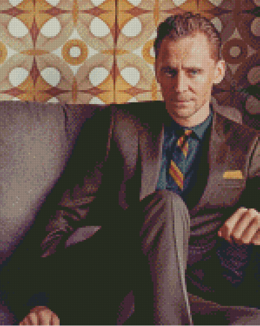 Handsome Tom Hiddleston Diamond Painting