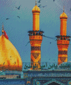 Iraq Mosque Diamond Painting