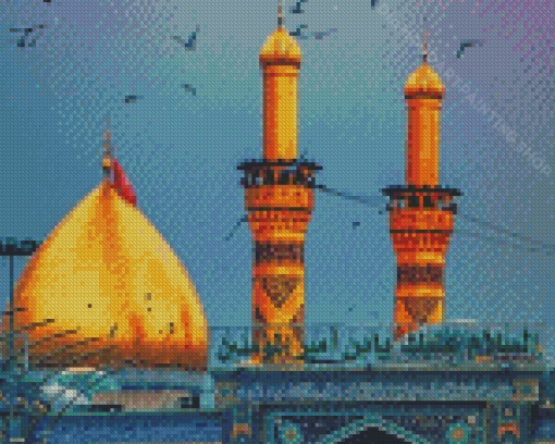 Iraq Mosque Diamond Painting