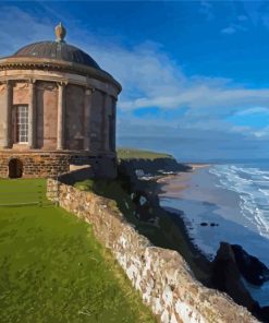 Ireland Mussenden Temple Diamond Painting