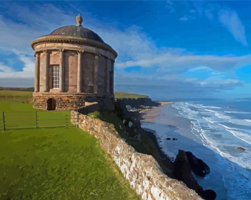 Ireland Mussenden Temple Diamond Painting