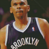 Jerry Stackhouse Basketball Player Diamond Painting