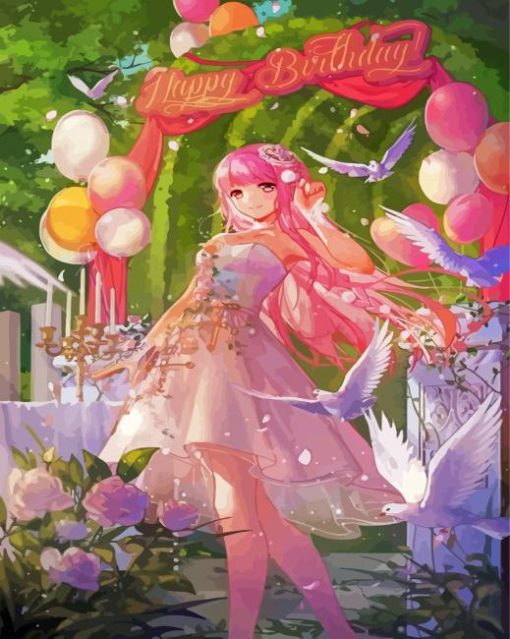 Love Nikki Birthday Diamond Painting