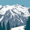 Olympic National Park With Summit Of Mount Olympus Poster Diamond Painting