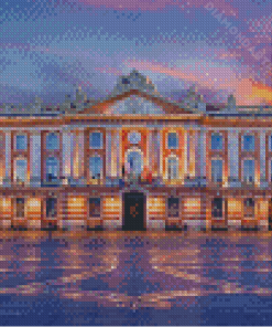 Place Du Capitole Toulouse France Diamond Painting