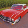 Red Cadillac Eldorado Diamond Painting