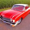 Red Cadillac Eldorado Diamond Painting