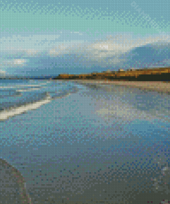 Rossnowlagh Village Beach Diamond Painting