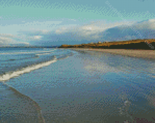 Rossnowlagh Village Beach Diamond Painting