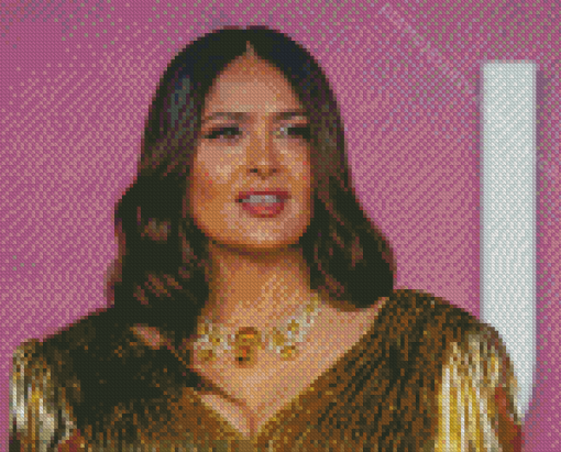 Salma Hayek Diamond Painting