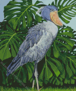 Shoebill Stork Art Diamond Painting