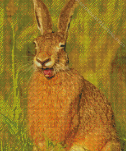 Smiling Rabbit Diamond Painting