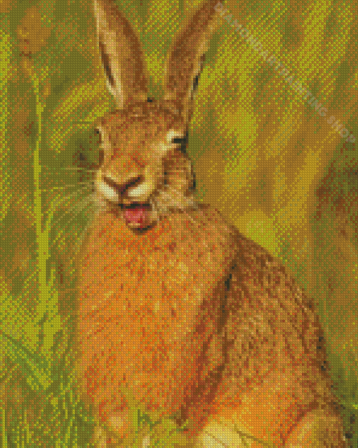 Smiling Rabbit Diamond Painting