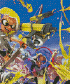 Splatoon Diamond Painting