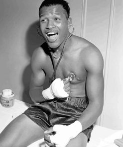 Sugar Ray Robinson Diamond painting