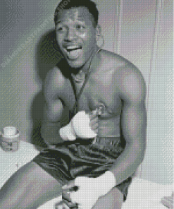 Sugar Ray Robinson Diamond painting