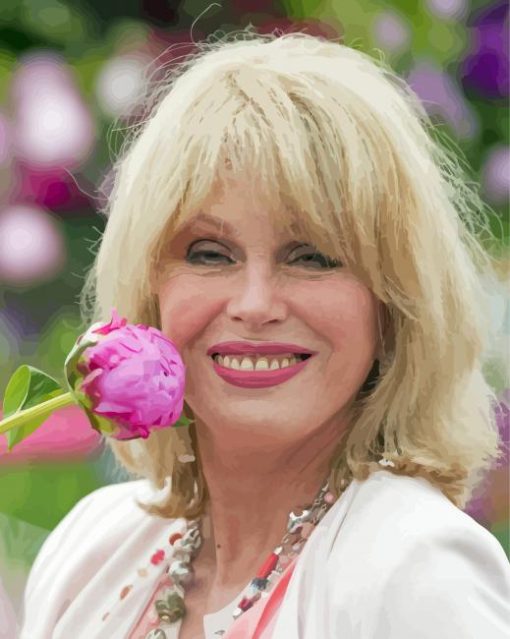 The Actress Joanna Lumley Diamond Painting