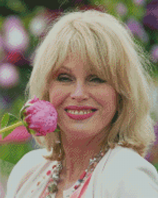 The Actress Joanna Lumley Diamond Painting