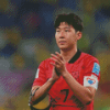 The Cool Footballer Heung Min Son Diamond Painting