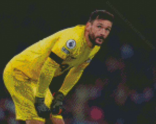 Tottenham Hotspur Goalkeeper Hugo Lloris Diamond Painting