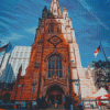 Trinity Church Wall Street New York Diamond Painting