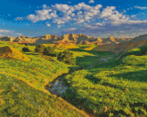 Badlands National Park USA Diamond Painting