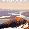 Wanaka New Zealand Poster Diamond Painting