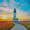 Yaquina Head Lighthouse Usa Diamond Painting