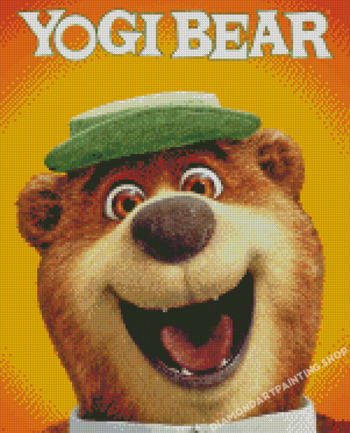 Yogi Bear Diamond Painting