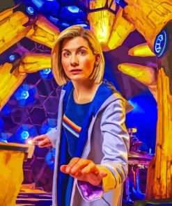 13th Doctor Diamond Painting