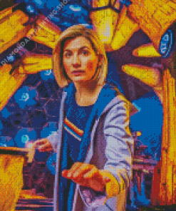 13th Doctor Diamond Painting