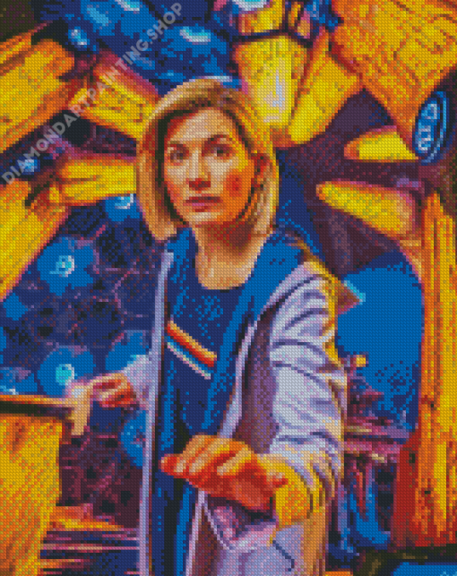 13th Doctor Diamond Painting