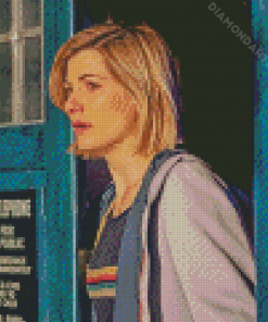 13th Doctor Diamond Painting