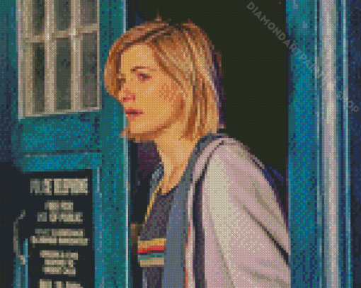 13th Doctor Diamond Painting