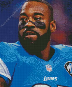 Aesthetic Calvin Johnson Diamond Painting