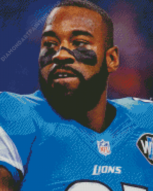 Aesthetic Calvin Johnson Diamond Painting