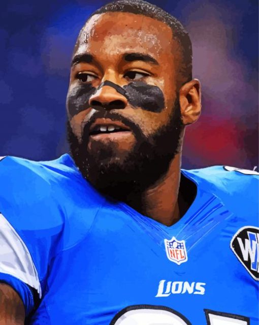 Aesthetic Calvin Johnson Diamond Painting