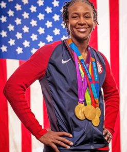 Aesthetic Tamika Catchings Smiling Ford Diamond Painting