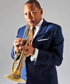 Aesthetic Wynton Marsalis Diamond Painting