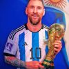 Argentina Messi World Cup Diamond Painting