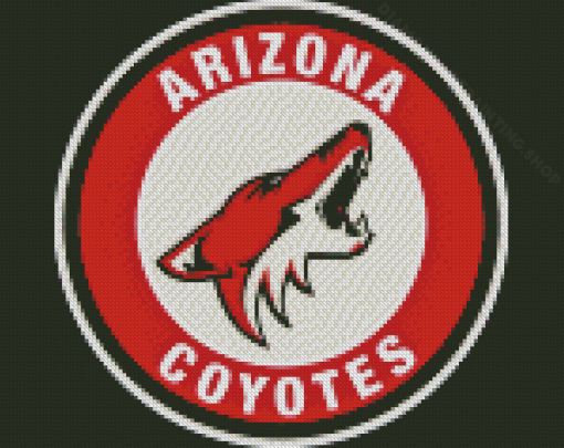 Arizona Coyotes Logo Diamond Painting