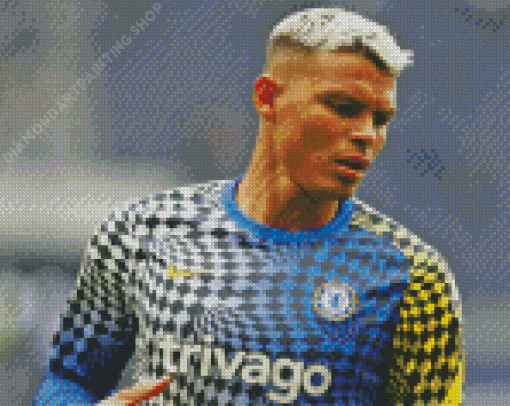 Asethetic Thiago Silva Diamond Painting