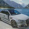 Audi A3 Grey Sport Car Diamond Painting