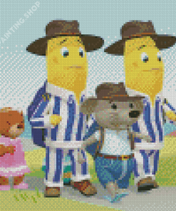 Bananas In Pajamas Adventure Diamond Painting