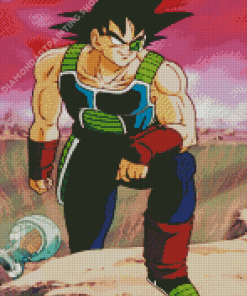 Bardock Diamond Painting