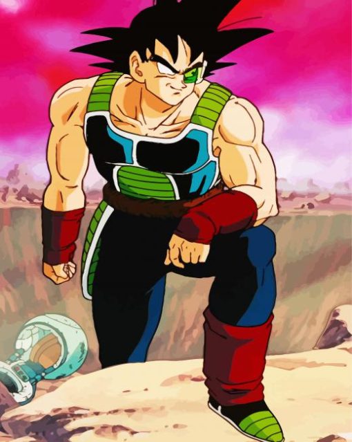 Bardock Diamond Painting