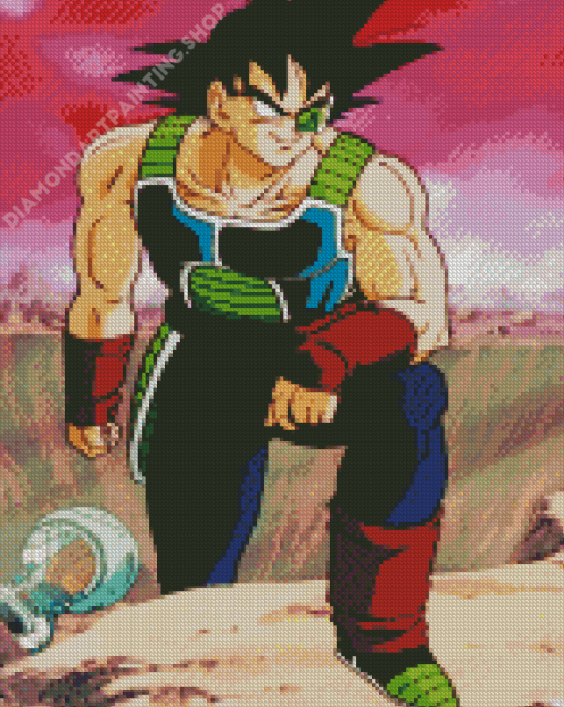 Bardock Diamond Painting