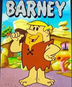 Barney Rubble Poster Diamond Painting